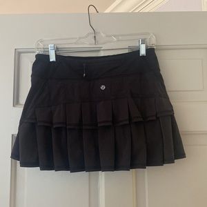 Lululemon Black Tennis Skirt
